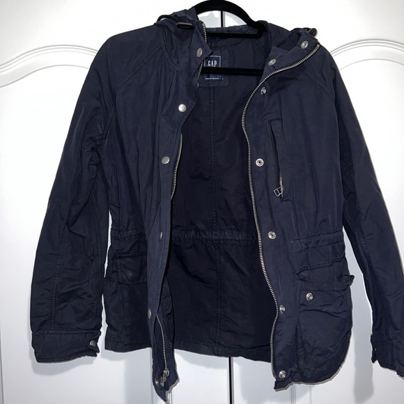 GAP Jackets & Blazers - Gap Women's Navy Utility Jacket